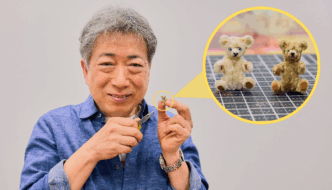 たった3本のモールが「命あるクマ」に変身。モールベアづくりを国本雅之先生に教わりました！